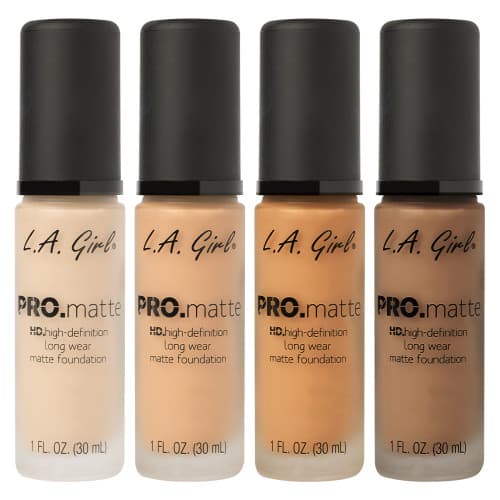 La Girl Pro Matte Foundation L A Girl Make Up Beauty