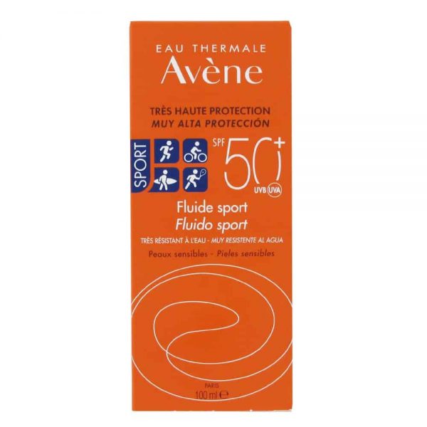 Avene Sport Fluid Spf50 100ml Avene Bath Body Skincare