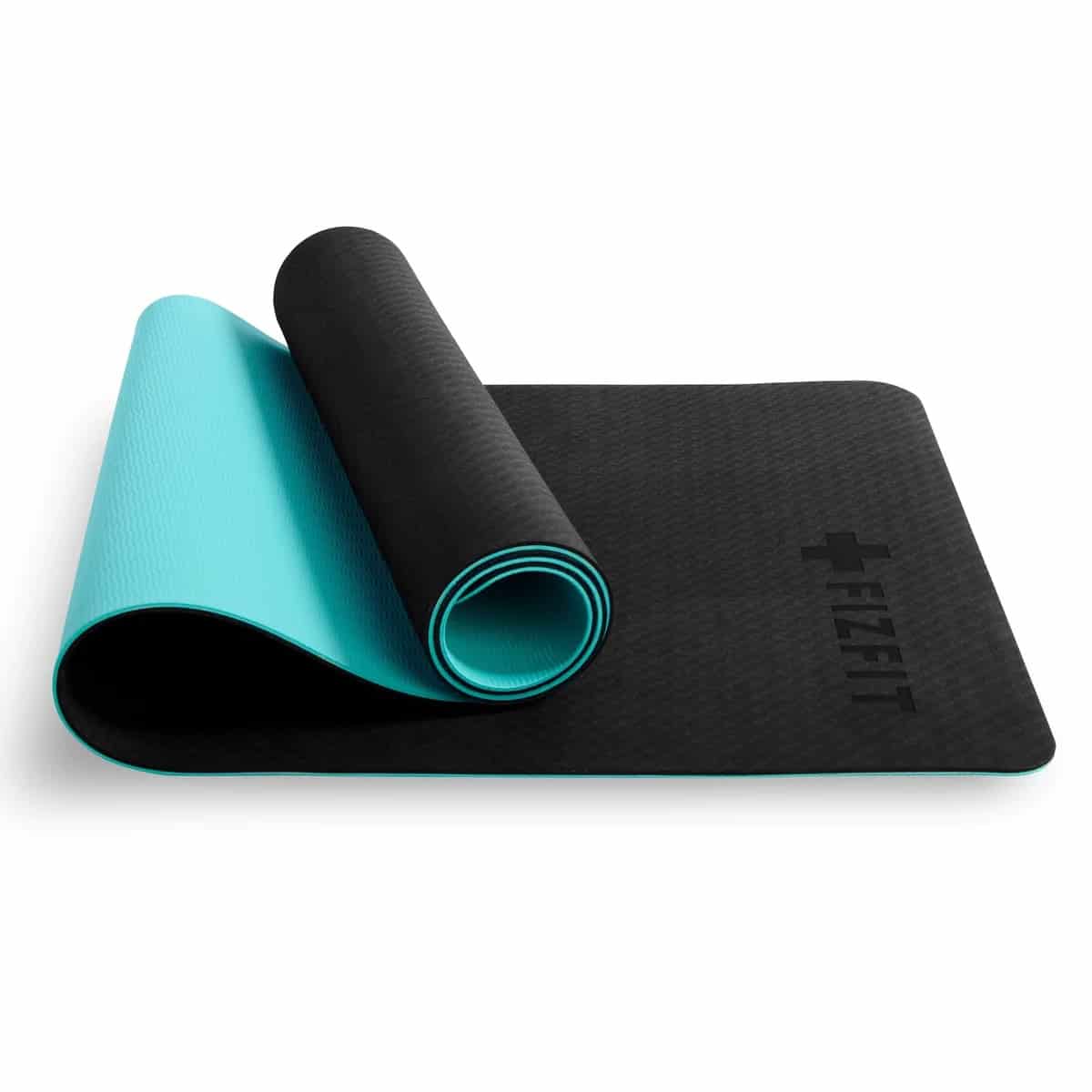 Solid Black Elite Yoga Mat