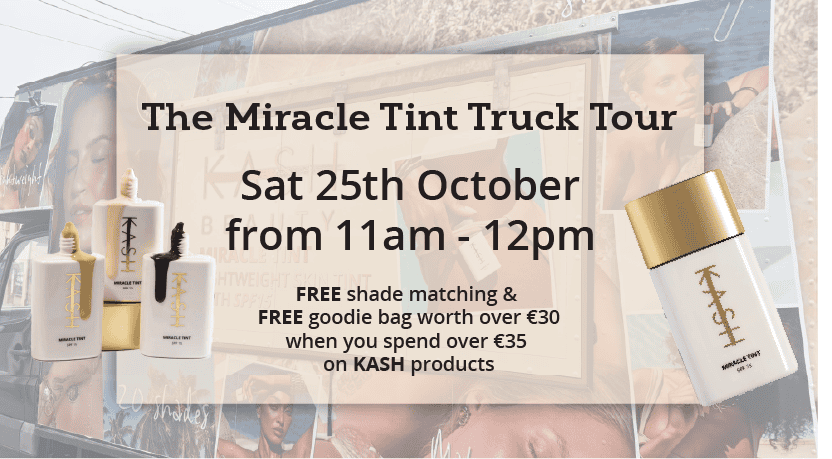 Kash miracle tint truck coming to Q Health on saturday 25th october from 11am - 12pm